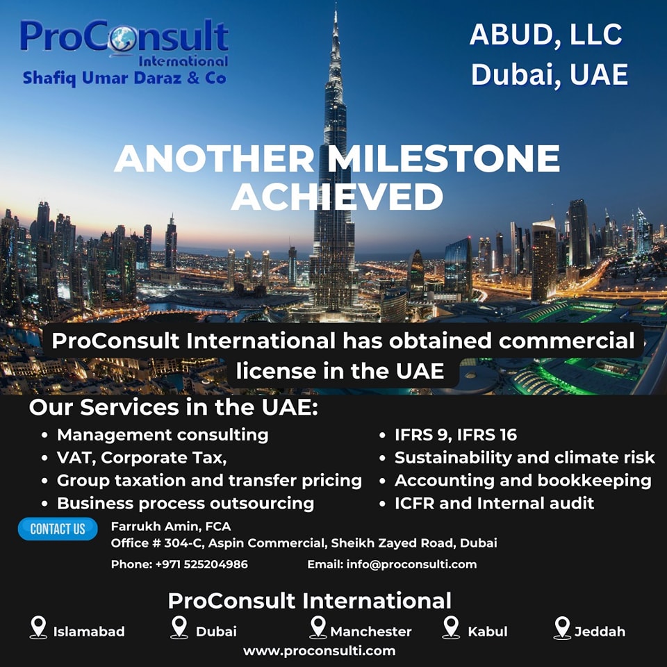 ProConsult International Expands to UAE with ABUD LLC