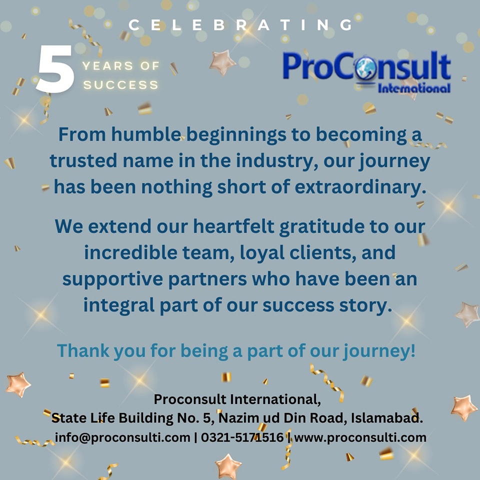 Celebrating 5 Years of Excellence and Growth