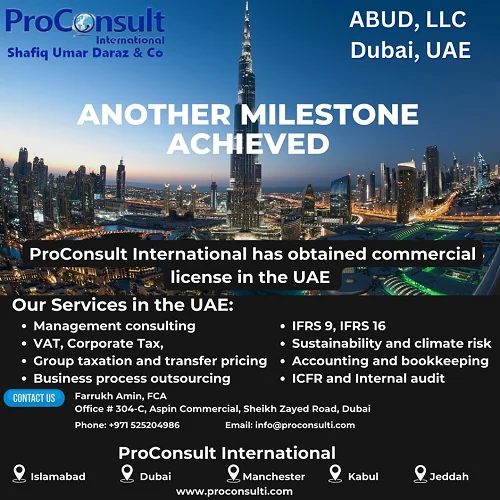 ProConsult International Expands to UAE with ABUD LLC	