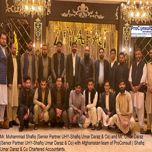 Shafiq Umar Daraz and Co: Celebrating Afghanistan Team's Annual Dinner		